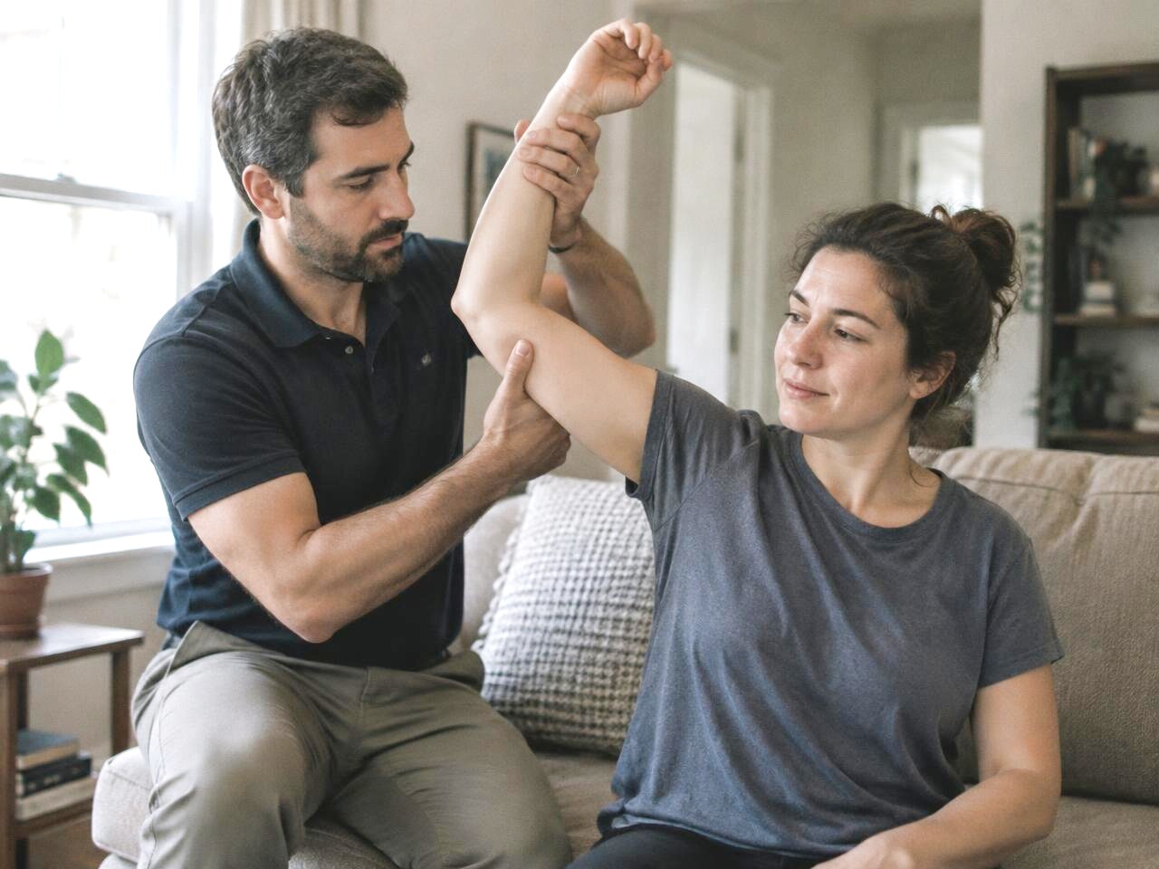 Orthopedic & musculoskeletal physical therapy in a home setting