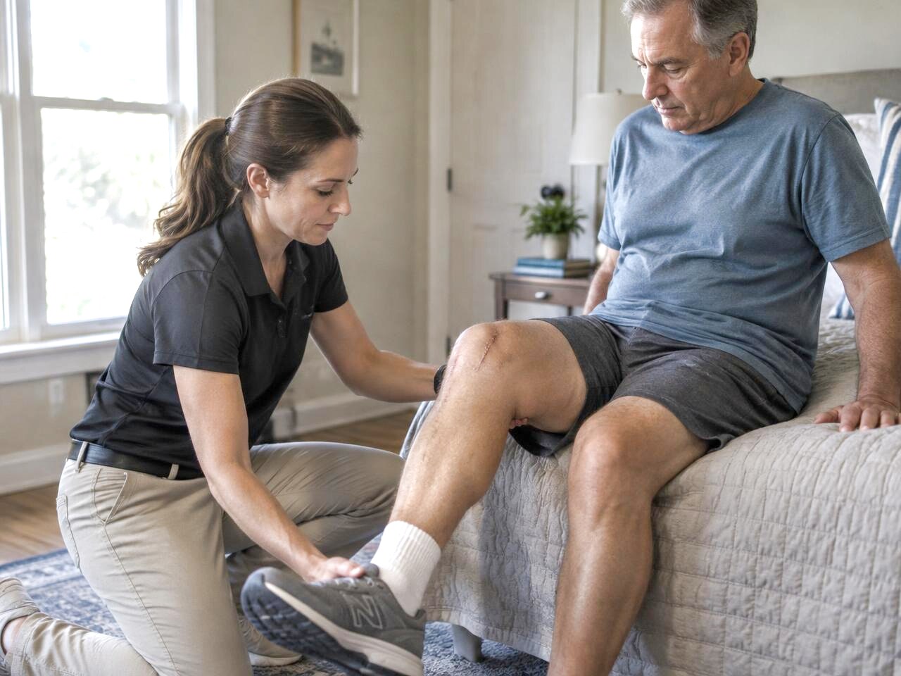 Post-operative & joint replacement rehabilitation in a home setting